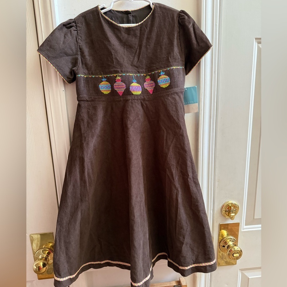 NWT Anavini Hand Smocked Dress